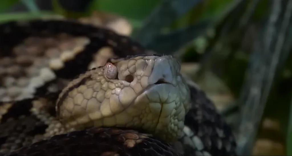 snake hiding